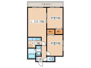 タイムプラザの物件間取画像